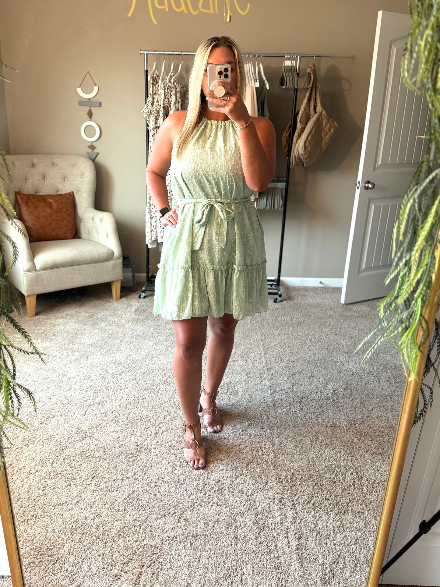 Lucky Mint Dress