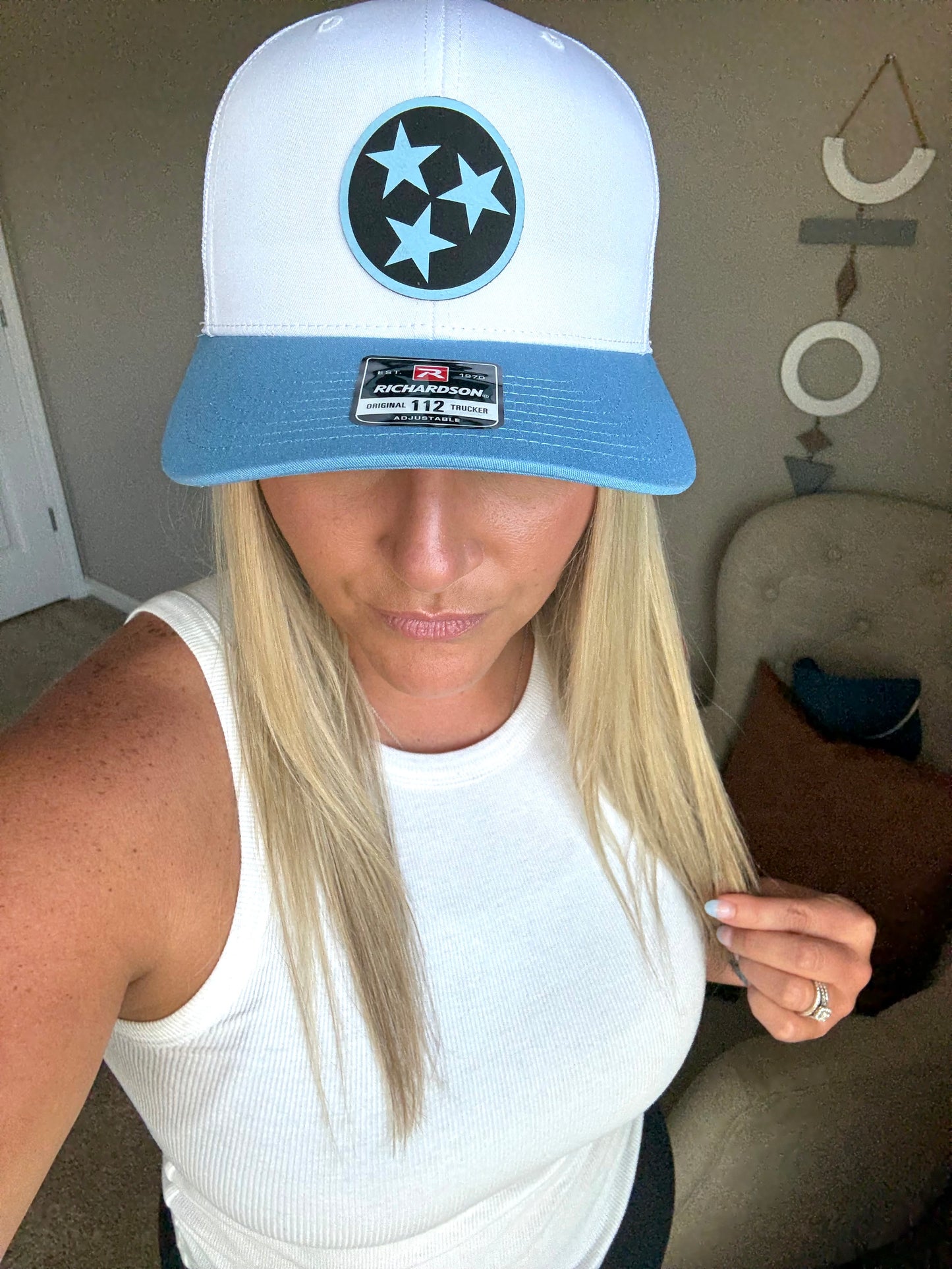 Baby Blue Richardson Tristar Hat