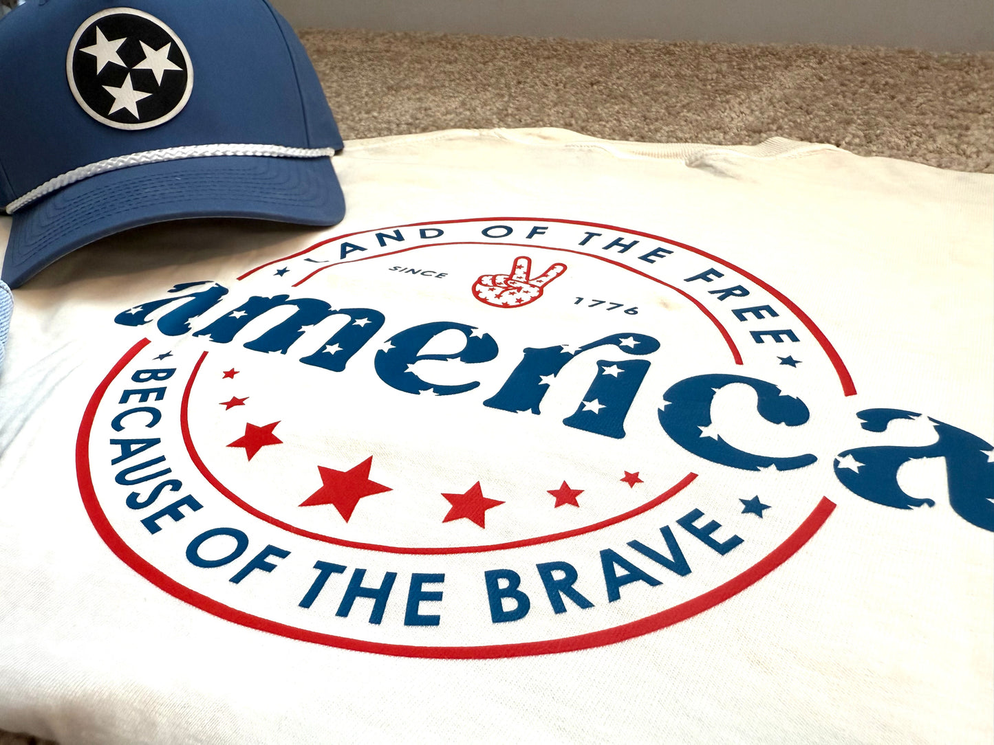 America Land of the Free Tee