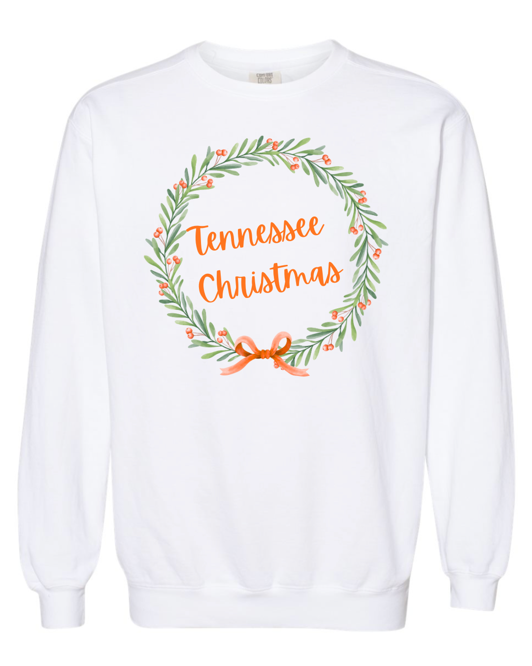 Tennessee Christmas Wreath sweatshirt
