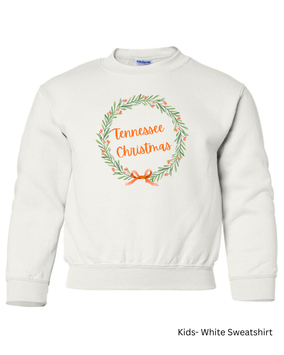 Tennessee Christmas Wreath sweatshirt