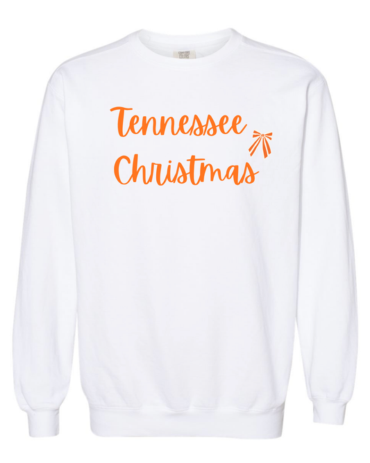 Tennessee Christmas Bow Sweatshirt