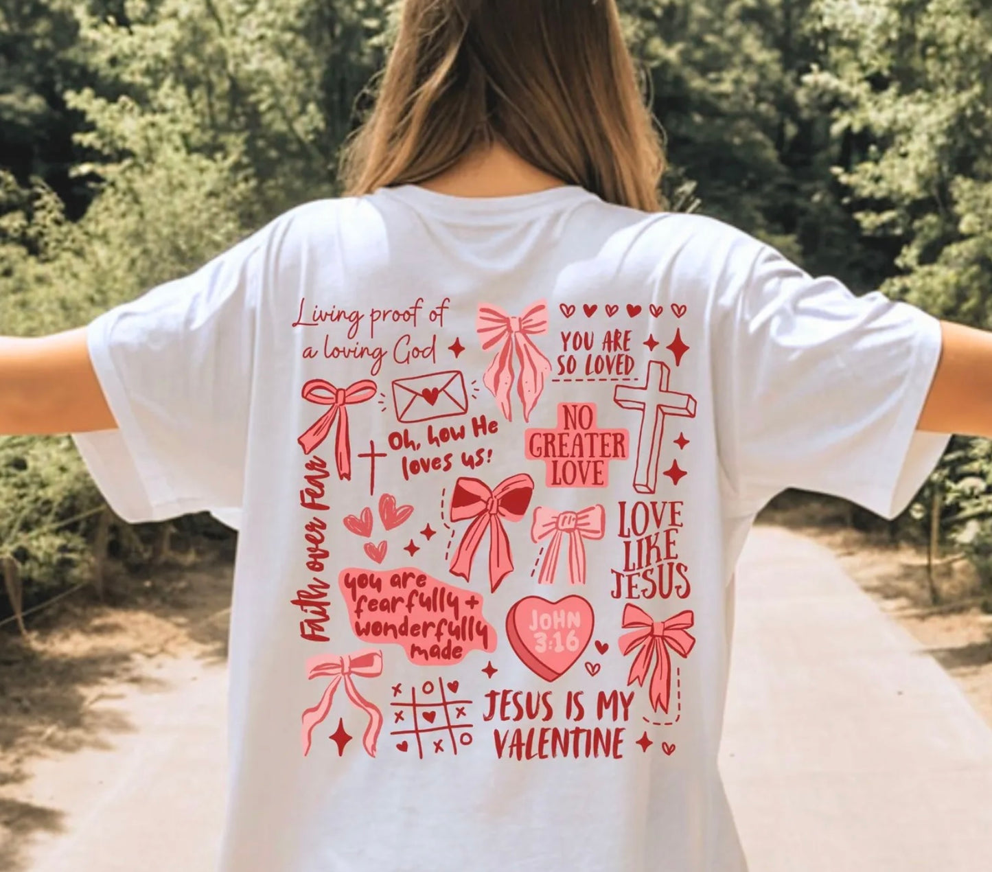 Oversized "You Are So Loved" Tee