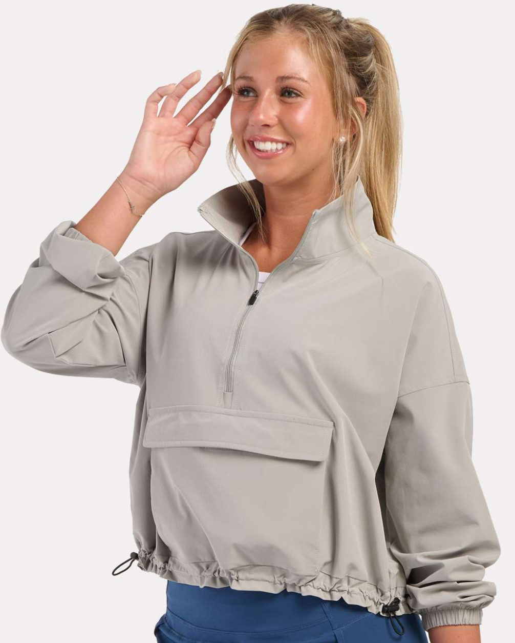 Stretch Quarter-Zip Pullover