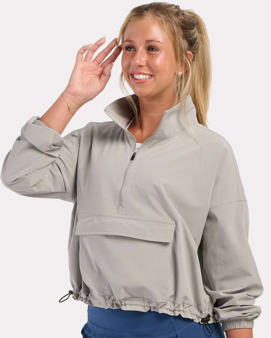 Stretch Quarter-Zip Pullover