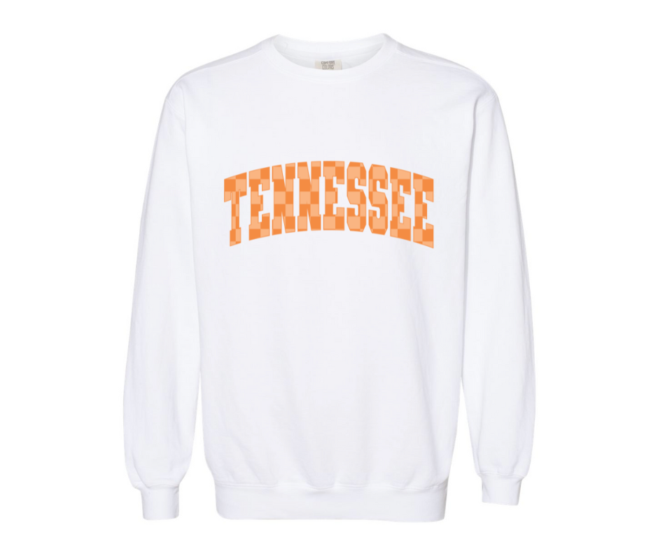 Preorder Checkered Tennessee crewneck
