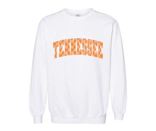 Preorder Checkered Tennessee crewneck