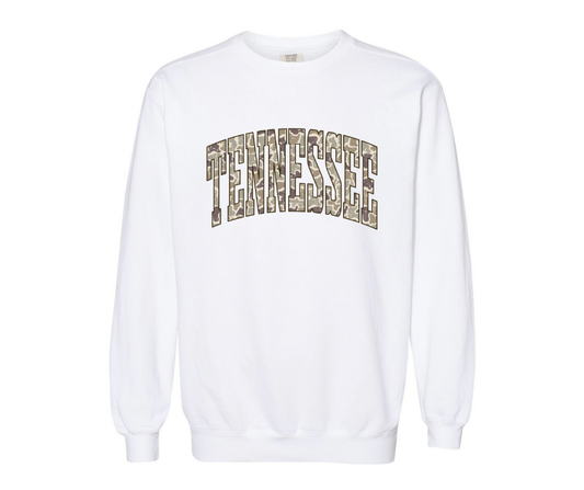 Camo Tennessee Crewneck